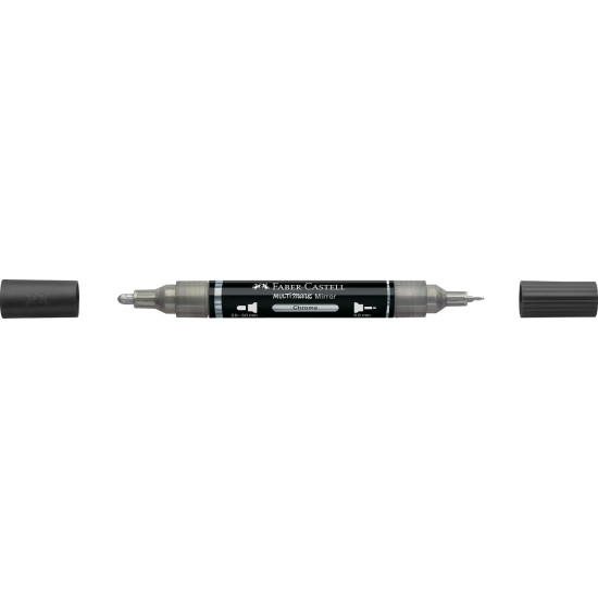 Akrila marķieris Faber-Castell Multimark SP, 1-3mm, konisks, divpusējs, 551