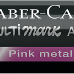 Akrila marķieris Faber-Castell Multimark SP, 1-3mm, konisks, divpusējs, 290