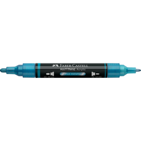 Akrila marķieris Faber-Castell Multimark SP, 1-3mm, konisks, divpusējs, 292