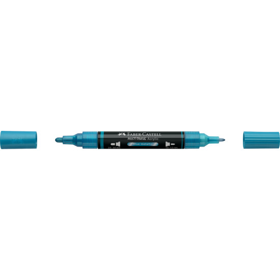 Akrila marķieris Faber-Castell Multimark SP, 1-3mm, konisks, divpusējs, 292