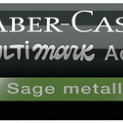 Akrila marķieris Faber-Castell Multimark SP, 1-3mm, konisks, divpusējs, 298