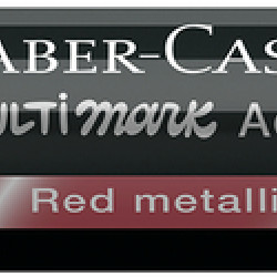 Akrila marķieris Faber-Castell Multimark SP, 1-3mm, konisks, divpusējs, 296