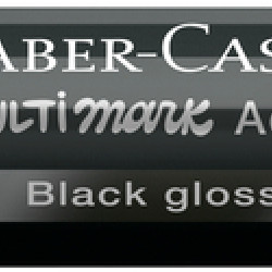 Akrila marķieris Faber-Castell Multimark SP, 1-3mm, konisks, divpusējs, 299