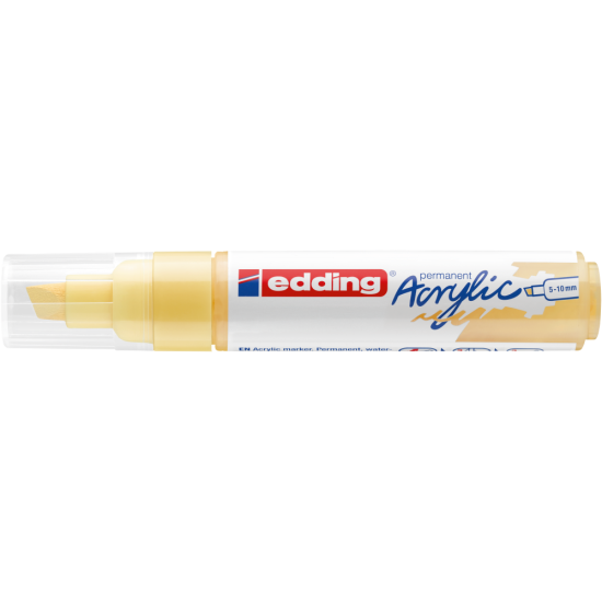 Akrüülmarker edding 5000 pastellkollane