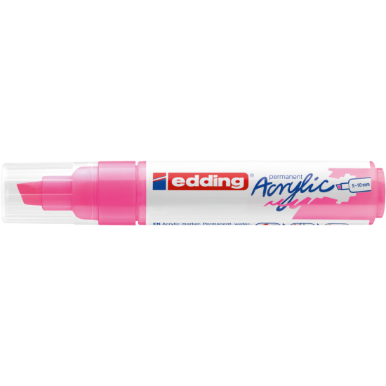 Akrüülmarker edding 5000 neoonroosa