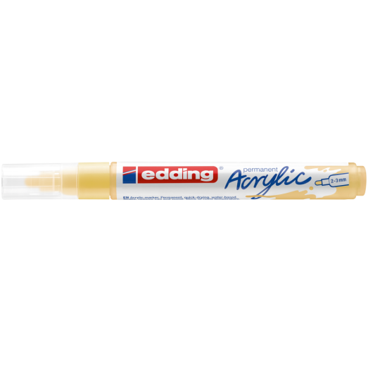 Akrüülmarker edding 5100 pastellkollane
