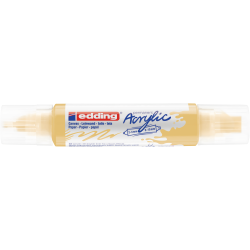 Akrüülmarker edding 5400 pastellkollane