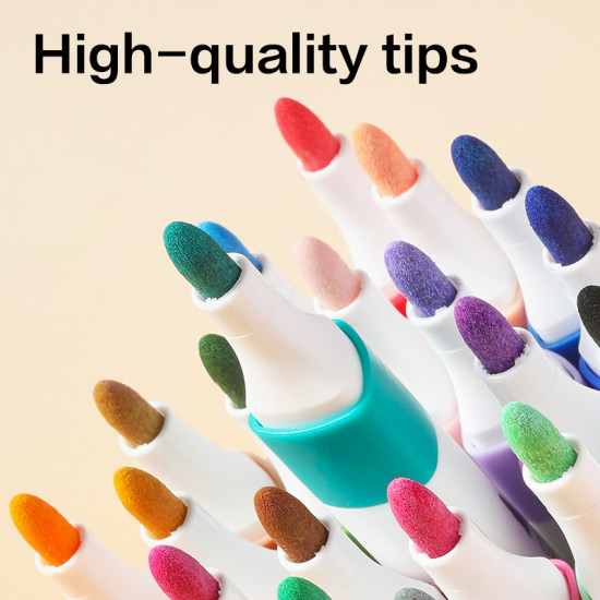 Набор акриловых маркеров DELI C193A, Moss Green