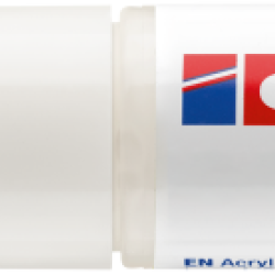 Akrila marķieris Edding 5000 5-10mm, nošķelts, balts