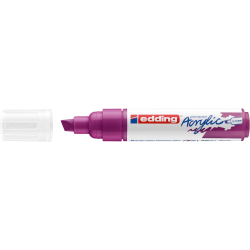 Akrila marķieris Edding 5000 5-10mm, nošķelts, violets