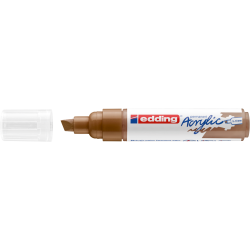 Akrila marķieris Edding 5000 5-10mm, nošķelts, lazdu krāsā