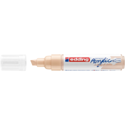 Akrila marķieris Edding 5000 5-10mm, nošķelts, bēšs