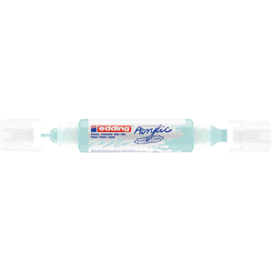 Akrila marķieris Edding 5400 2-10mm, divpusējs, nošķelts, pasteļzils