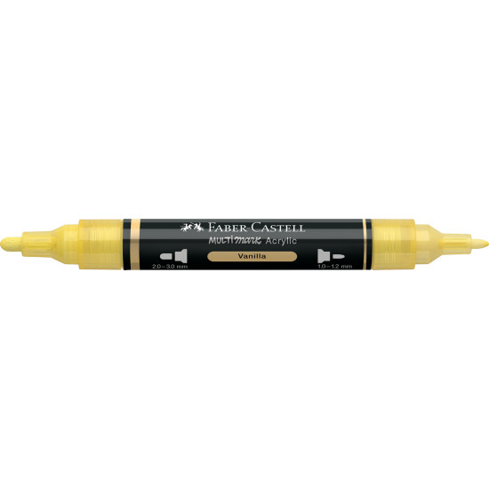 Akrila marķieris Faber-Castell Multimark SP, 1-3mm, konisks, divpusējs, 102