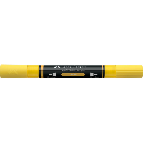Akrila marķieris Faber-Castell Multimark SP, 1-3mm, konisks, divpusējs, 108
