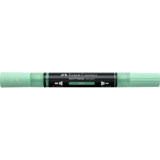Akrila marķieris Faber-Castell Multimark SP, 1-3mm, konisks, divpusējs, 412