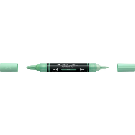 Akrila marķieris Faber-Castell Multimark SP, 1-3mm, konisks, divpusējs, 412