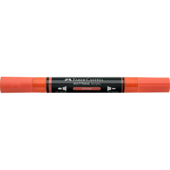 Akrila marķieris Faber-Castell Multimark SP, 1-3mm, konisks, divpusējs, 115