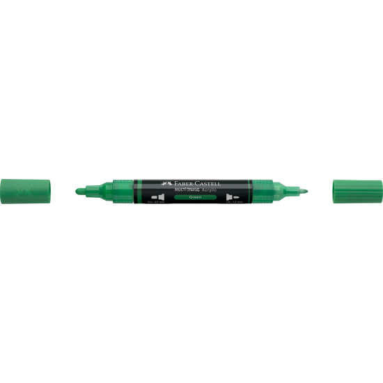 Akrila marķieris Faber-Castell Multimark SP, 1-3mm, konisks, divpusējs, 316