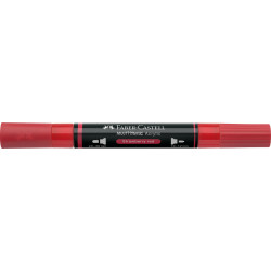 Akrila marķieris Faber-Castell Multimark SP, 1-3mm, konisks, divpusējs, 219