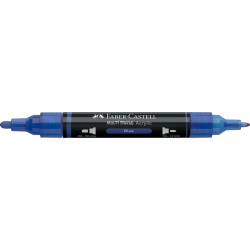 Akrila marķieris Faber-Castell Multimark SP, 1-3mm, konisks, divpusējs, 120