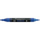 Akrila marķieris Faber-Castell Multimark SP, 1-3mm, konisks, divpusējs, 120