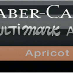Akrila marķieris Faber-Castell Multimark SP, 1-3mm, konisks, divpusējs, 416