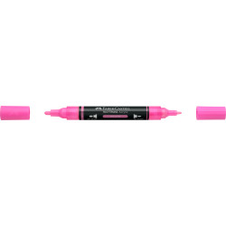 Akrila marķieris Faber-Castell Multimark SP, 1-3mm, konisks, divpusējs, 329