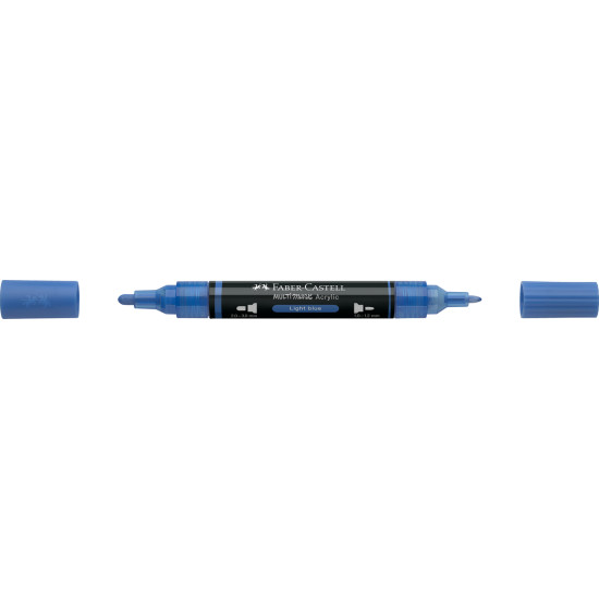 Akrila marķieris Faber-Castell Multimark SP, 1-3mm, konisks, divpusējs, 140