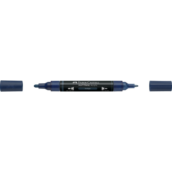 Akrila marķieris Faber-Castell Multimark SP, 1-3mm, konisks, divpusējs, 450