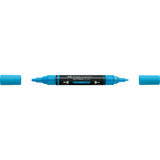 Akrila marķieris Faber-Castell Multimark SP, 1-3mm, konisks, divpusējs, 448