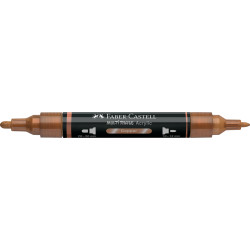 Akrila marķieris Faber-Castell Multimark SP, 1-3mm, konisks, divpusējs, 252