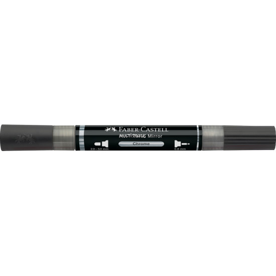 Akrila marķieris Faber-Castell Multimark SP, 1-3mm, konisks, divpusējs, 551