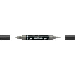 Akrila marķieris Faber-Castell Multimark SP, 1-3mm, konisks, divpusējs, 551