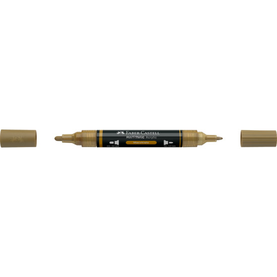 Akrila marķieris Faber-Castell Multimark SP, 1-3mm, konisks, divpusējs, 178