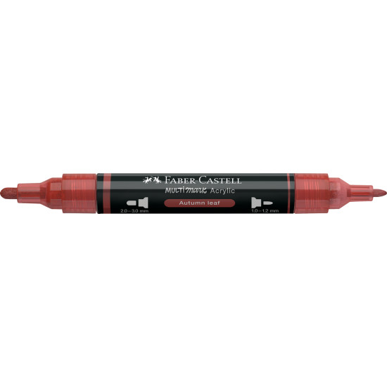 Akrila marķieris Faber-Castell Multimark SP, 1-3mm, konisks, divpusējs, 192
