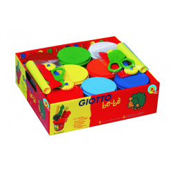 Пластилин Giotto Be-Be 8шт по 220г натуральный