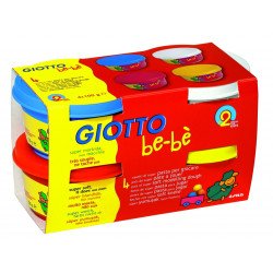 Пластилин Giotto Be-Be 4x100г натуральный