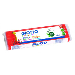 Пластилин Giotto Patplume 350г невысыхающий красный
