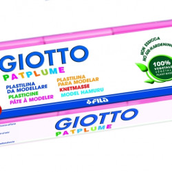 Пластилин Giotto Patplume 350г светло-розовый невысыхающий