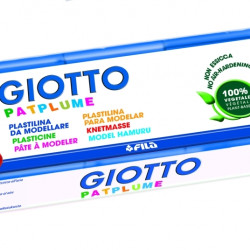 Пластилин Giotto Patplume 350г светло-синий