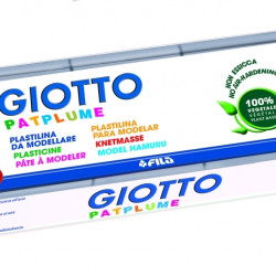 Пластилин Giotto Patplume 350г серый воздушно-застывающий