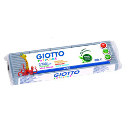 Пластилин Giotto Patplume 350г серый воздушно-застывающий
