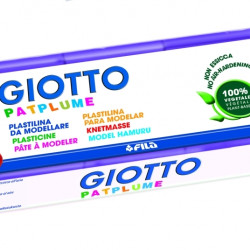 Пластилин Giotto Patplume 350г невысыхающий фиолетовый