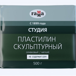 Пластилин STUDIJA Olive Soft 0.5 кг