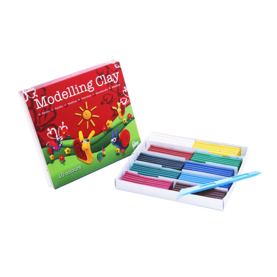 Пластилин College College 10 цветов 200г