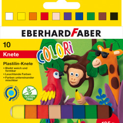 Пластилин Colori Моделирование 10 цветов
