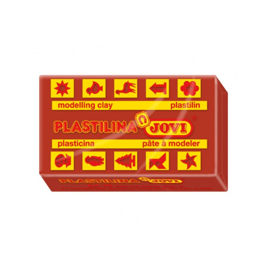 Plastilīns Jovi 7009, 50g, brūns