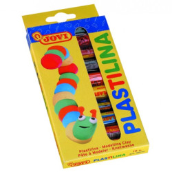 Plastilīns Jovi, 15g, 10 krāsas