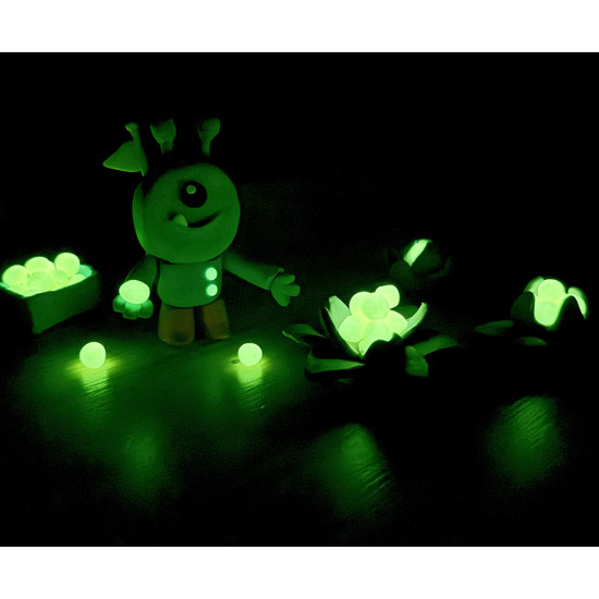 Plastilīns Jovi 7018, 50g, tumsā spīdošs